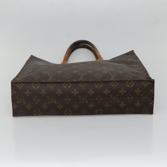 LOUIS VUITTON Monogram Sac Plat Hand Bag M51140 LV Auth 134426 - Picture 6 of 16